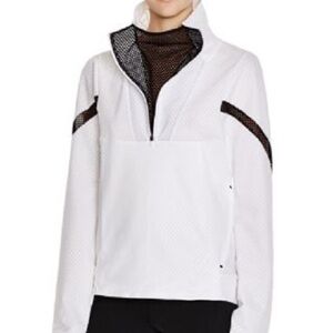 White women’s windbreaker jacket